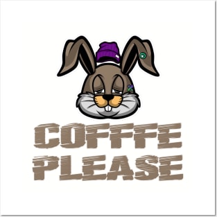 COFFE PLEASE Posters and Art